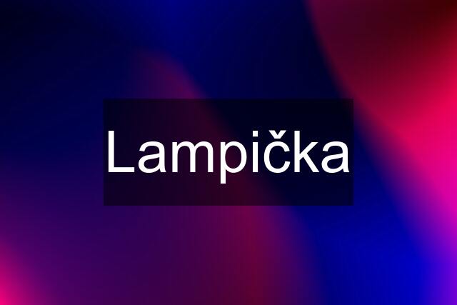 Lampička