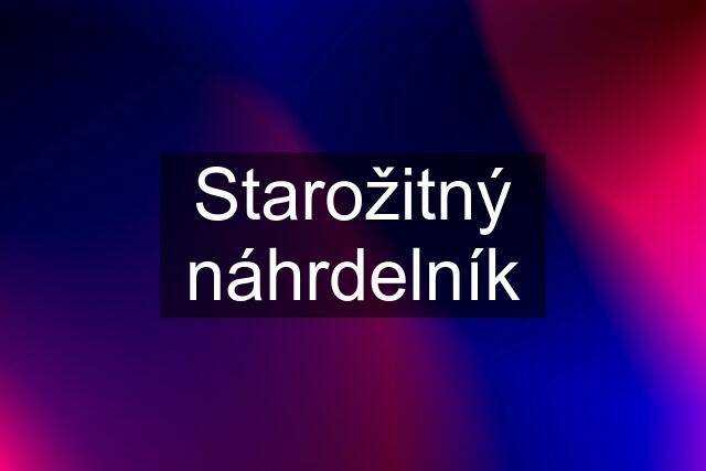 Starožitný náhrdelník