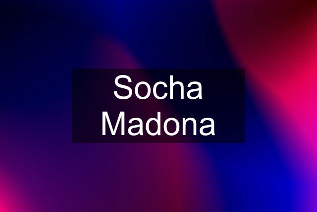 Socha Madona