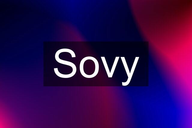 Sovy