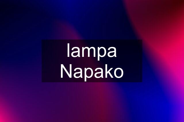 lampa Napako