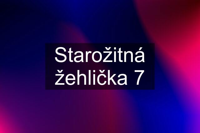 Starožitná žehlička 7