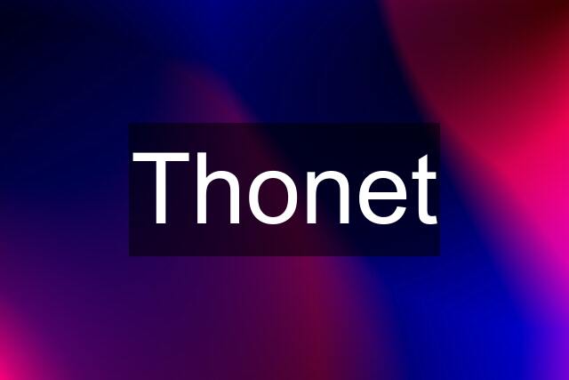 Thonet