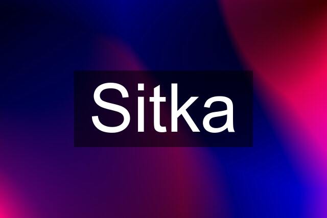 Sitka