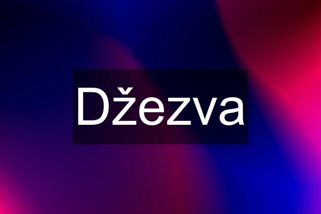 Džezva