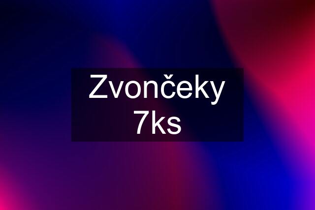 Zvončeky 7ks