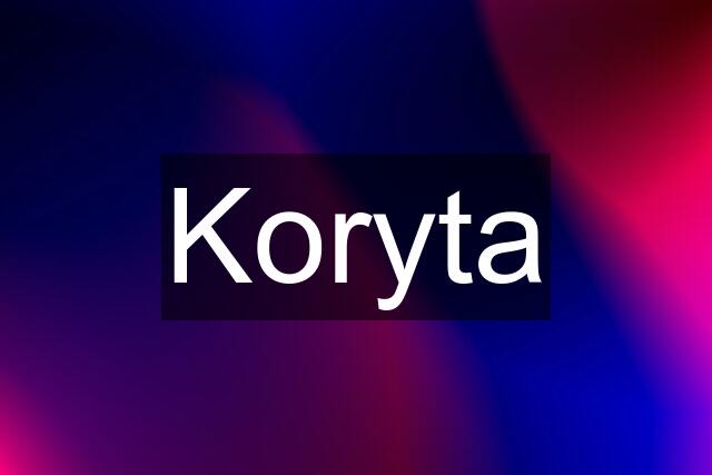 Koryta