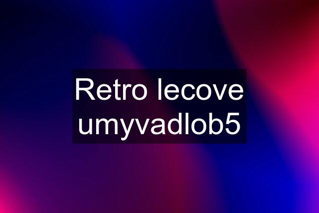 Retro lecove umyvadlob5