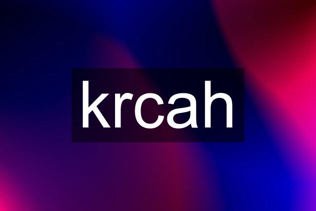 krcah