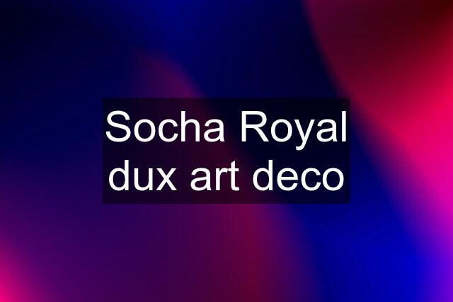 Socha Royal dux art deco