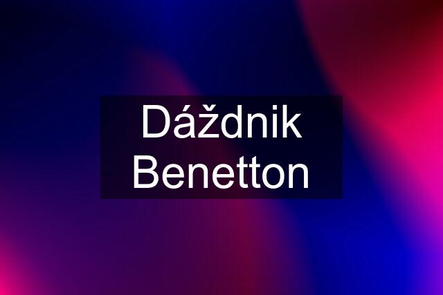 Dáždnik Benetton