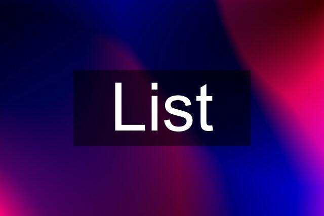 List