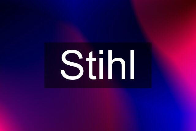 Stihl