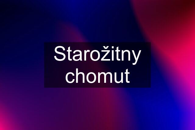 Starožitny chomut