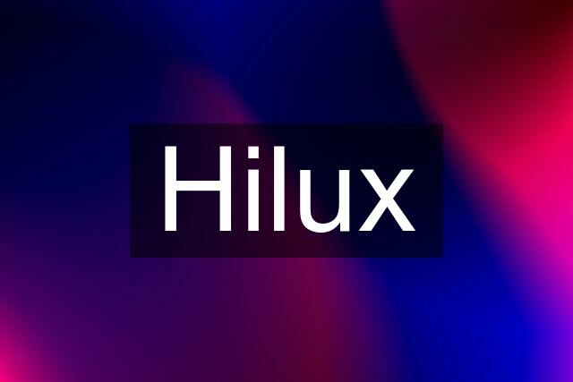 Hilux