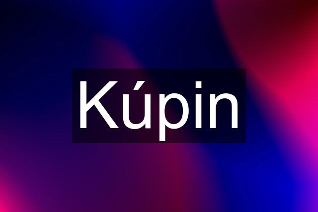 Kúpin