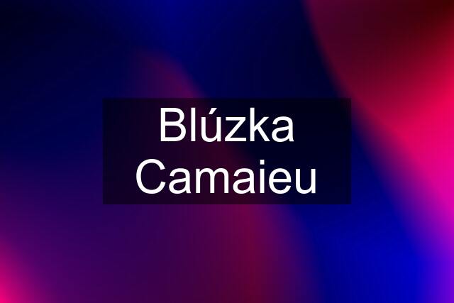 Blúzka Camaieu