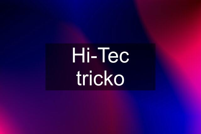 Hi-Tec tricko