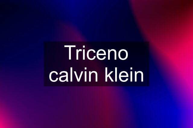 Triceno calvin klein