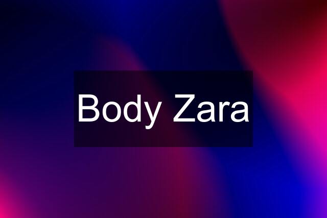 Body Zara