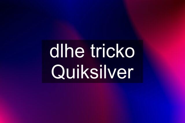 dlhe tricko Quiksilver