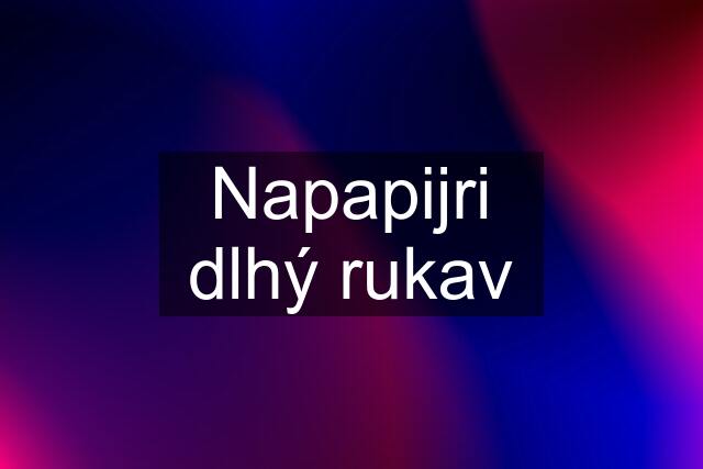 Napapijri dlhý rukav