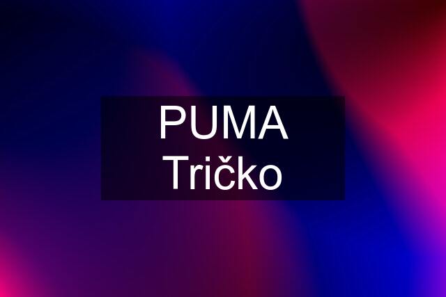 PUMA Tričko