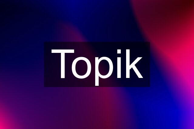 Topik