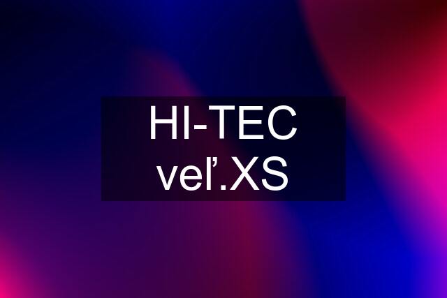 HI-TEC veľ.XS