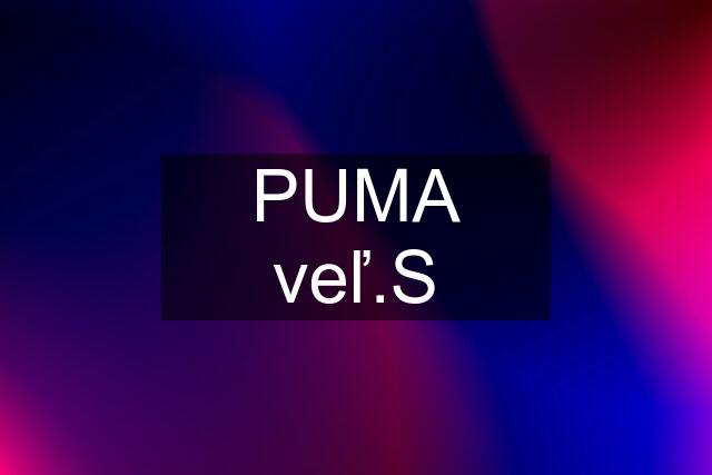 PUMA veľ.S