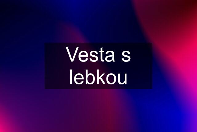 Vesta s lebkou