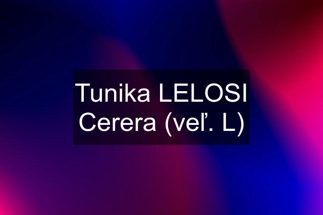 Tunika LELOSI Cerera (veľ. L)