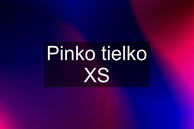 Pinko tielko XS