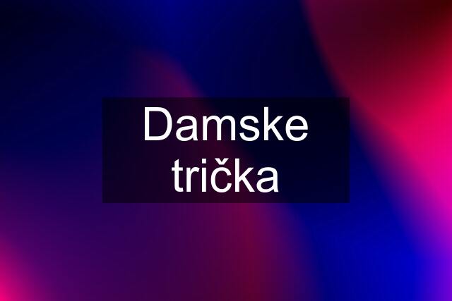 Damske trička