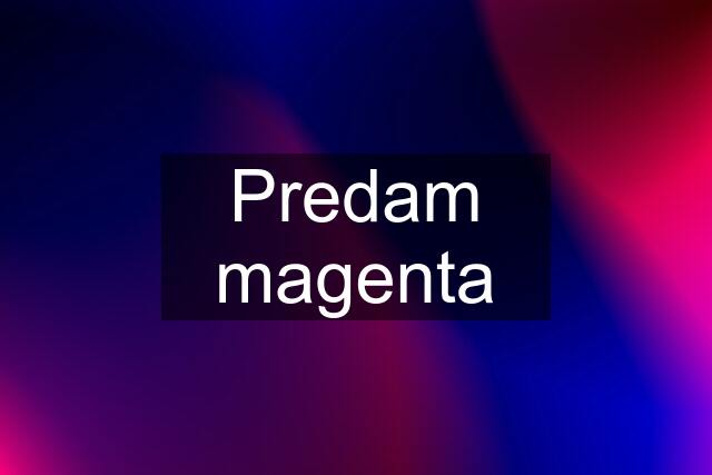 Predam magenta