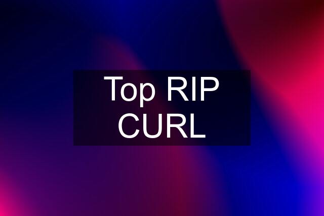 Top RIP CURL