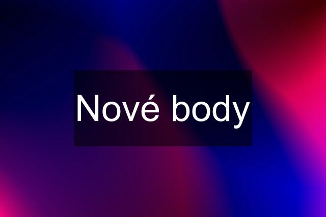 Nové body