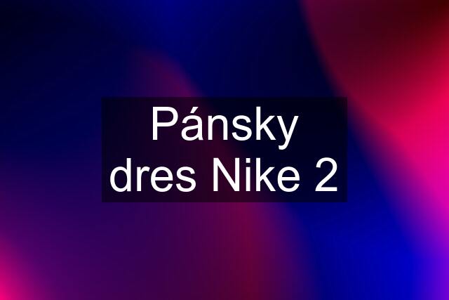 Pánsky dres Nike 2