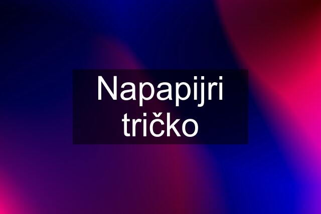 Napapijri tričko