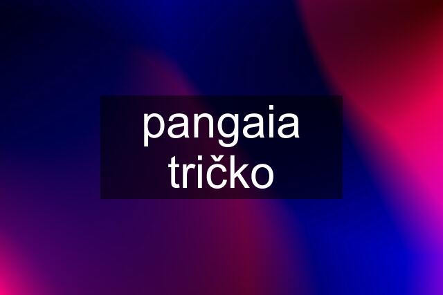 pangaia tričko