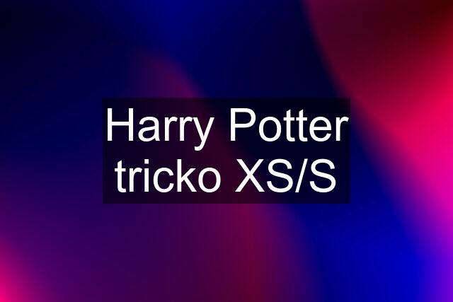 Harry Potter tricko XS/S