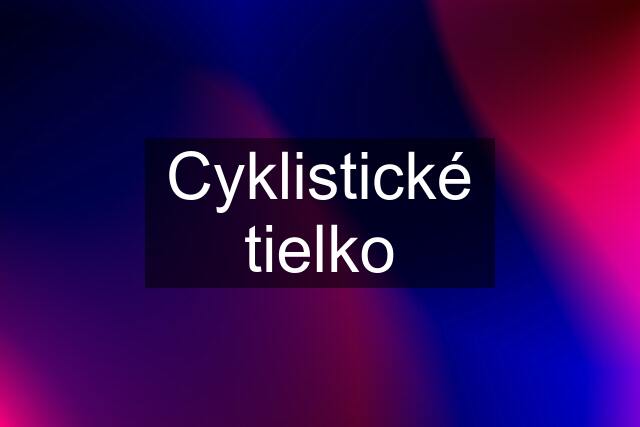 Cyklistické tielko