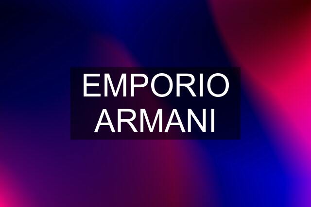 EMPORIO ARMANI