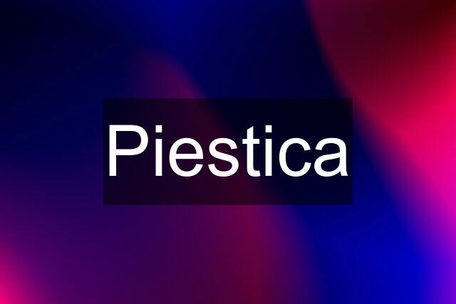 Piestica