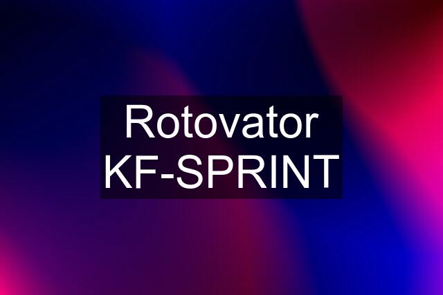 Rotovator KF-SPRINT