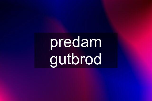 predam gutbrod