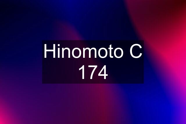 Hinomoto C 174