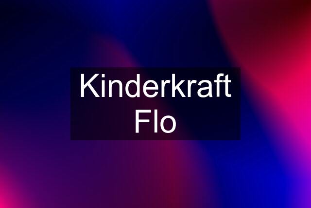 Kinderkraft Flo