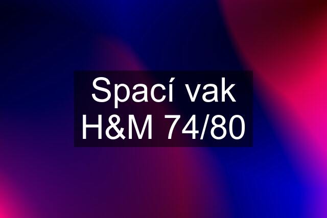 Spací vak H&M 74/80