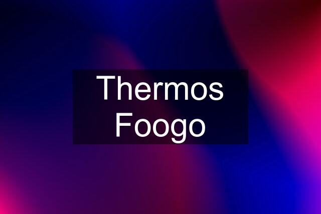 Thermos Foogo